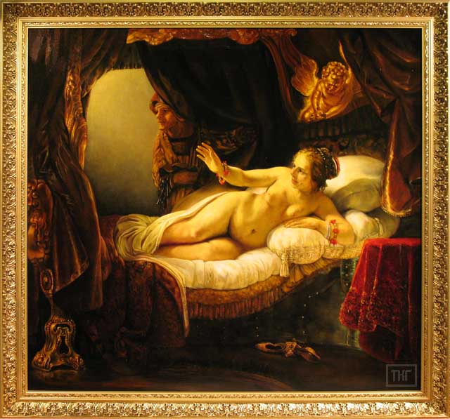 Рембрант картина Даная