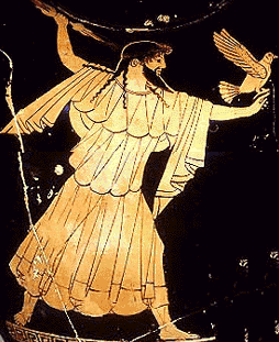 Греческий верховный бог грома и молнии, Зевс