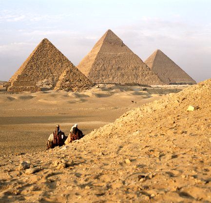 Пирамиды Хеопса, Гиза, Египет